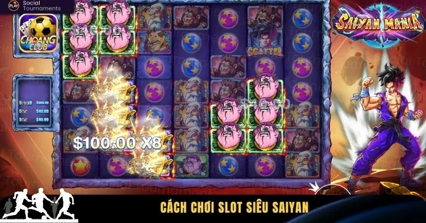 Cách chơi slot Siêu Saiyan