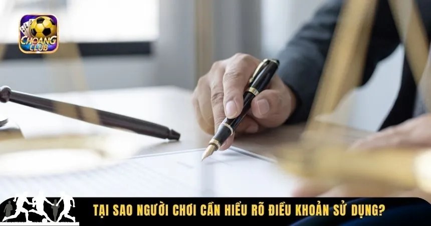 Người chơi cần hiểu rõ điều khoản sử dụng