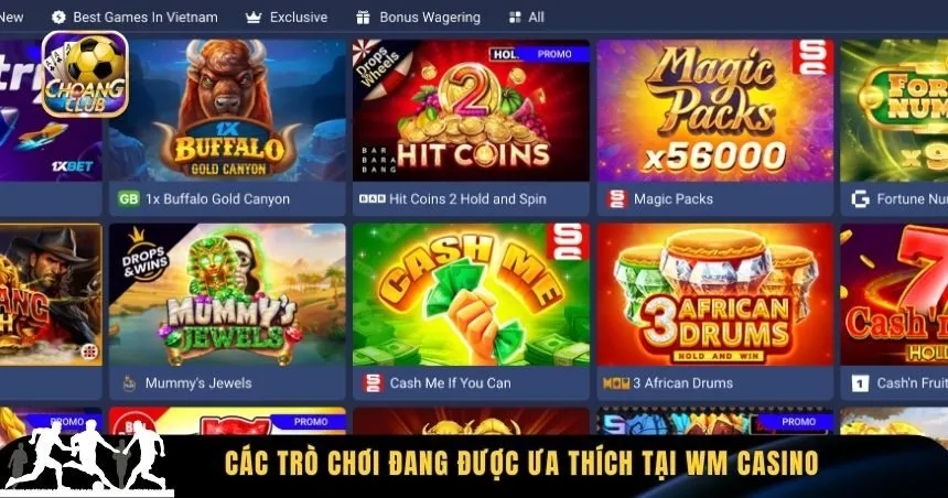 Game bài baccarat ở WM